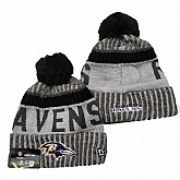 Baltimore Ravens Team Logo Knit Hat YD (1),baseball caps,new era cap wholesale,wholesale hats